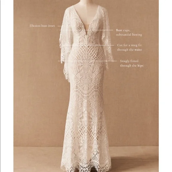 BHLDN odalis gown - Picture 4 of 16